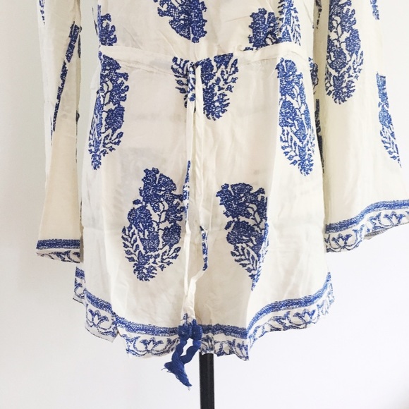 🌸Host Pick🌸 Last 3! Vintage Beach Print Romper - Picture 6 of 8